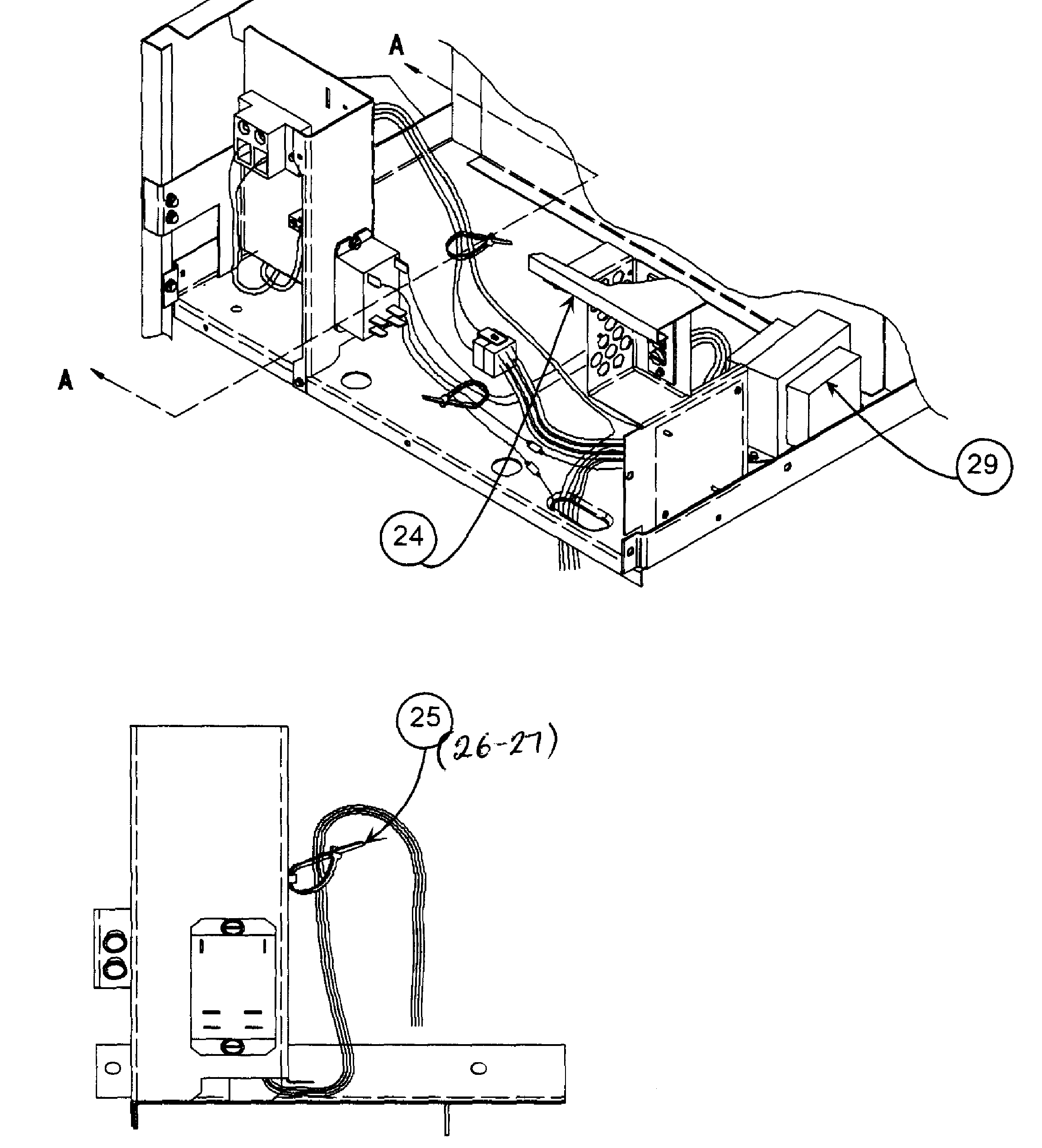 Carrier FY4ANF048000 cabinet 4 diagram