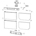 Fisher & Paykel DD24DCX6V2-88605-A front panels diagram
