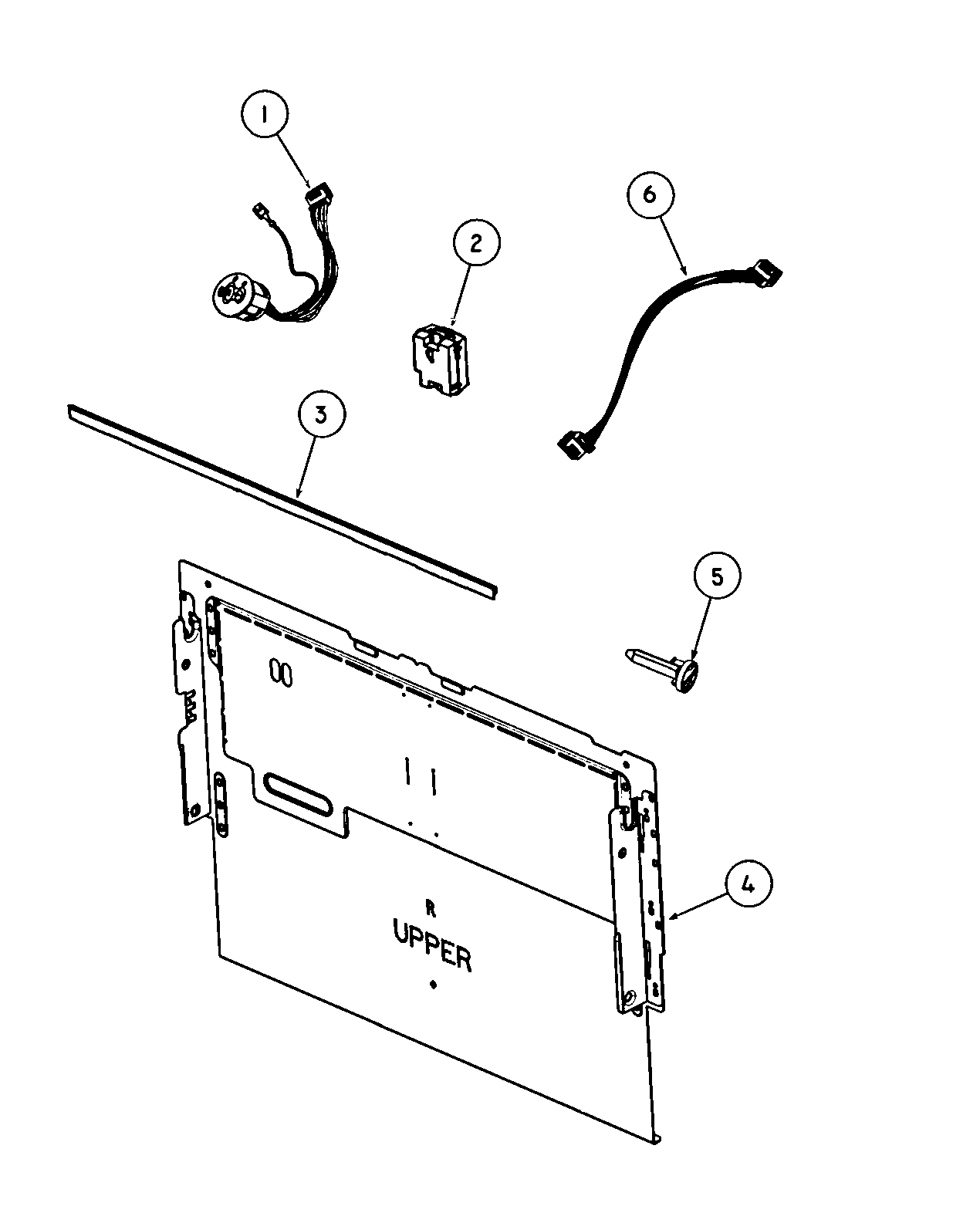 Fisher & Paykel DD24STI6V2-88558-A front panel diagram