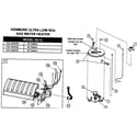 Kenmore 153330200 heater assy diagram