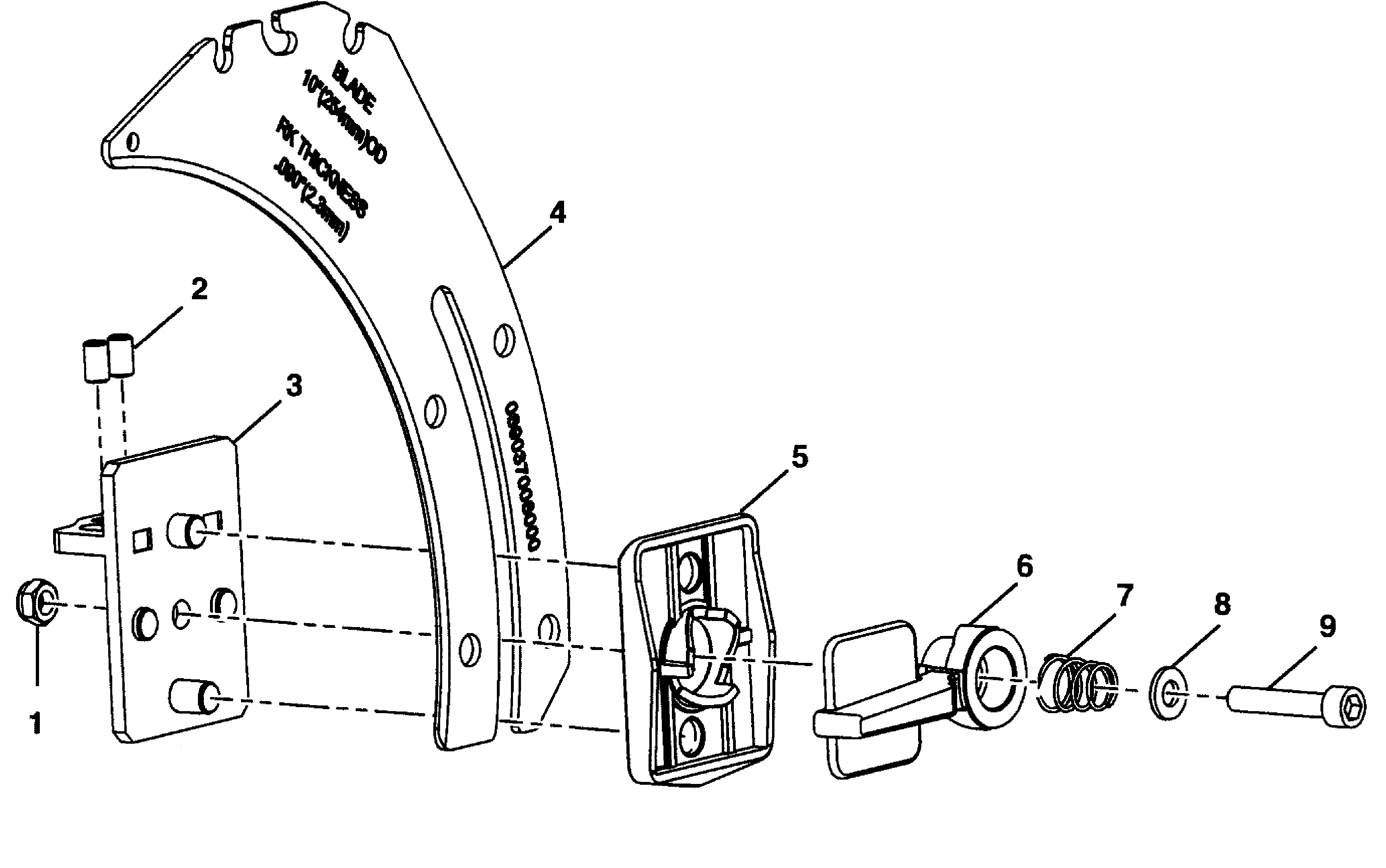 Craftsman 315284620 spreader assy diagram