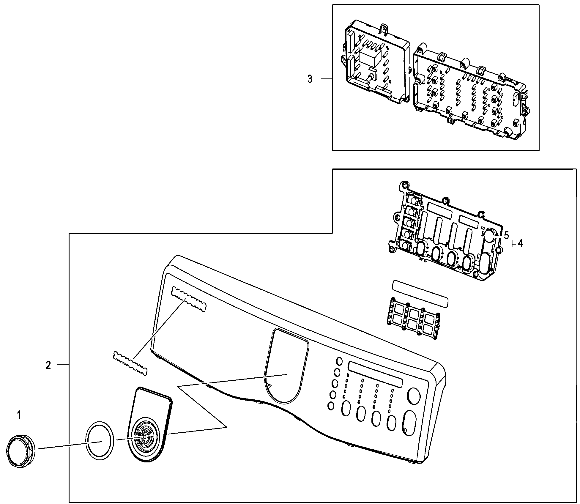Samsung DV410AGR/XAA fr panel diagram