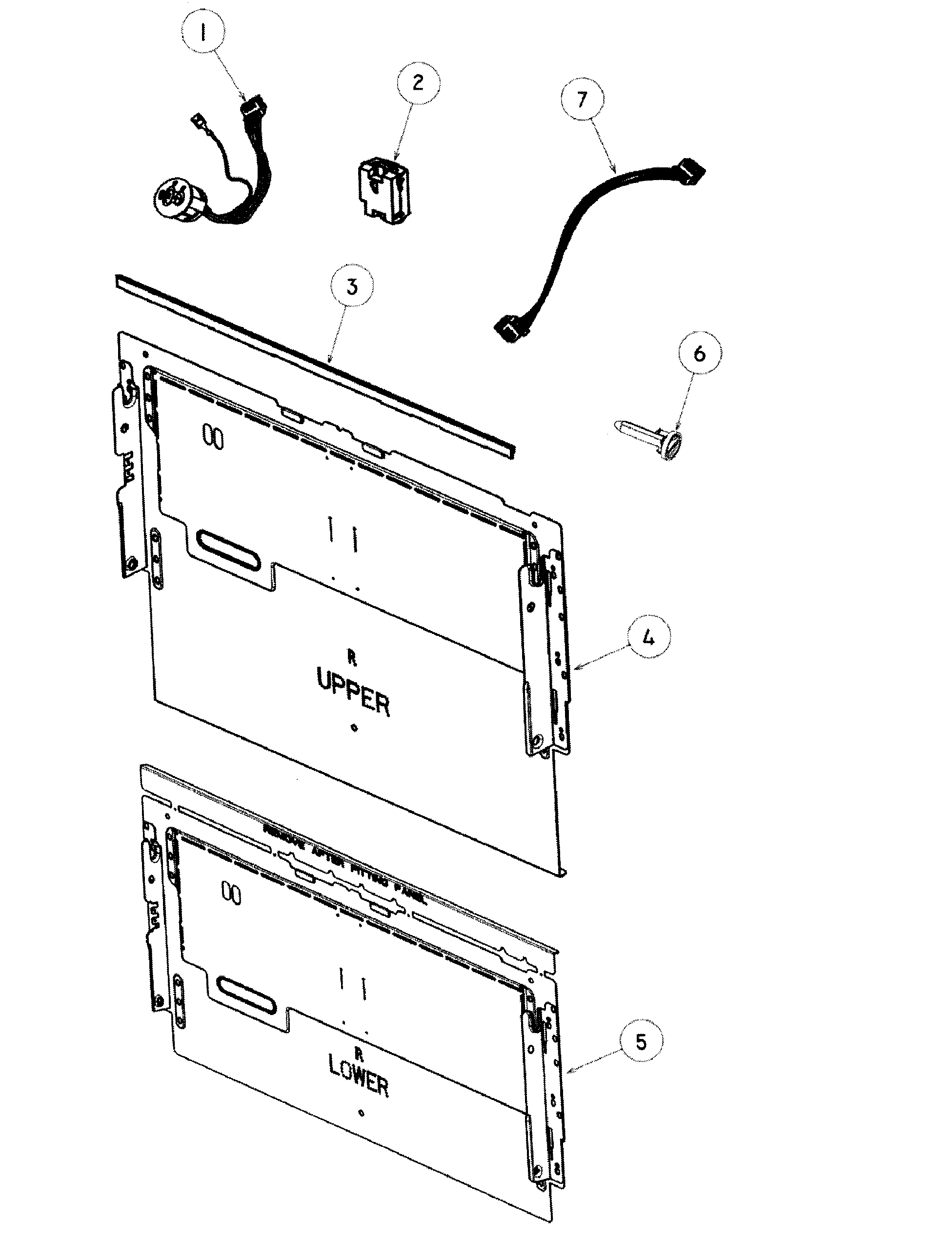 Fisher & Paykel DD24DHTI6V2-88608-A fr panel diagram