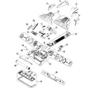 Hoover UH70015 base assy diagram