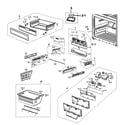 Samsung RF26XAEBP/XAA-00 freezer diagram