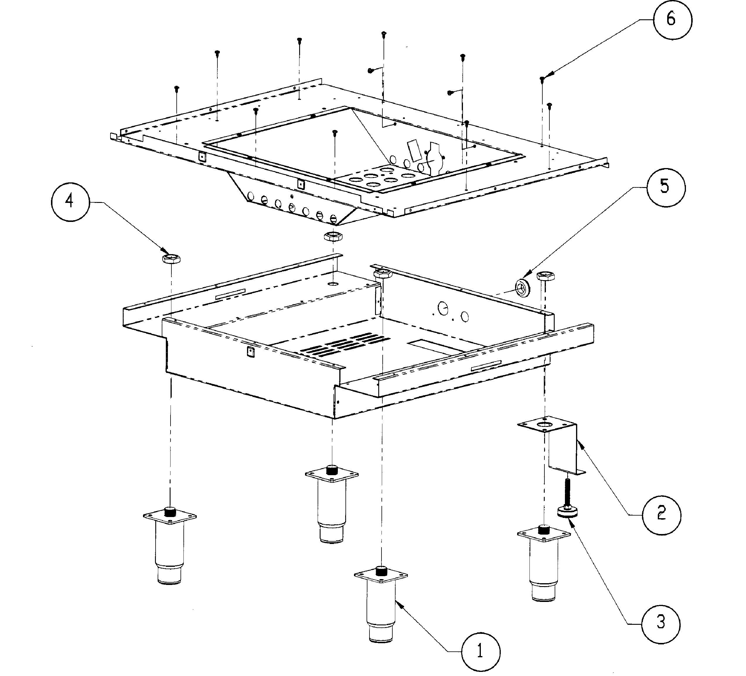 Dacor ER30GISCHLP base diagram
