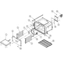 Dacor DR30DLP oven assy diagram