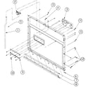 Dacor ED30SCH door liner diagram