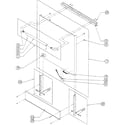 Dacor ED30SCH door assy diagram