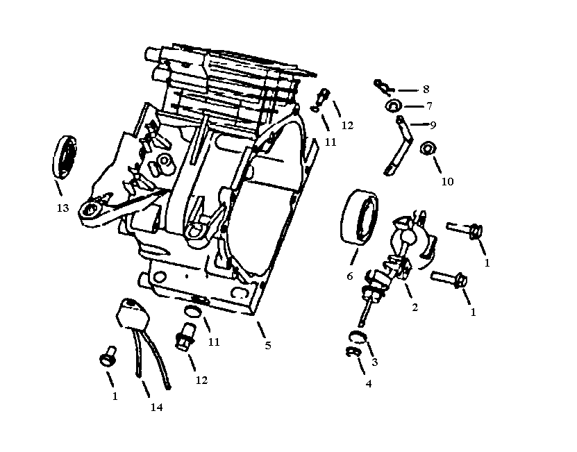 All Power APG3090 cylinder barrell diagram
