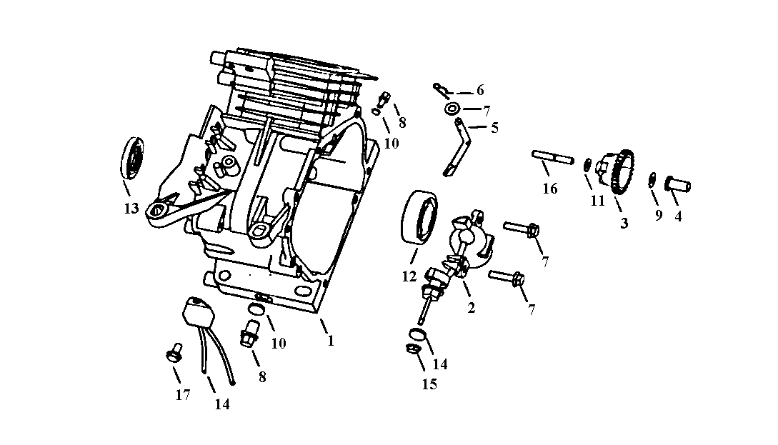 King-Craft 5276-3250W cylinder barrell diagram