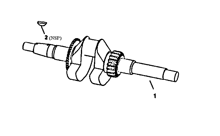 King-Craft 5276-3250W crankshaft diagram