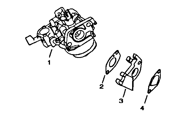 King-Craft 5276-3250W carburetor assy diagram