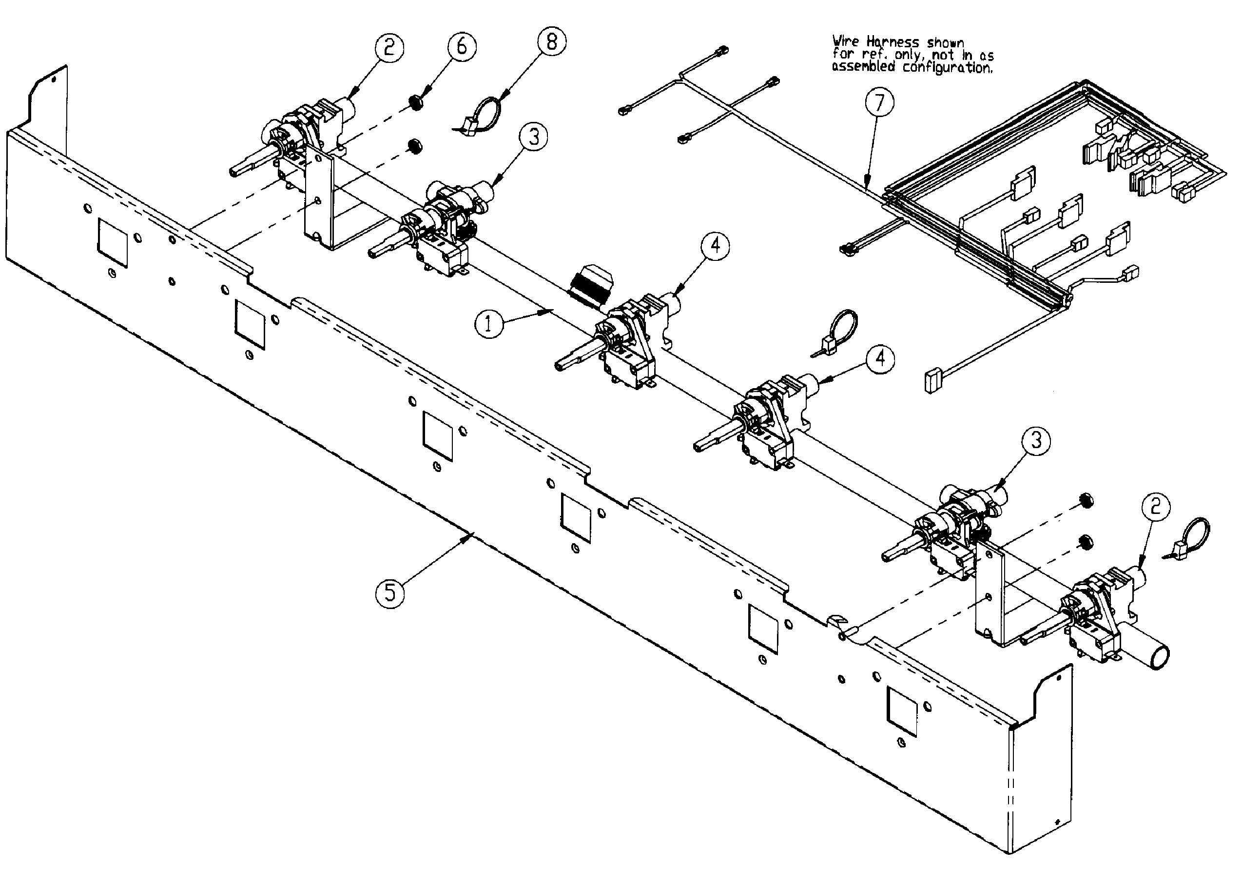 Dacor DRT366SNG manifold diagram