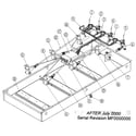 Dacor SGM466R lower assy diagram