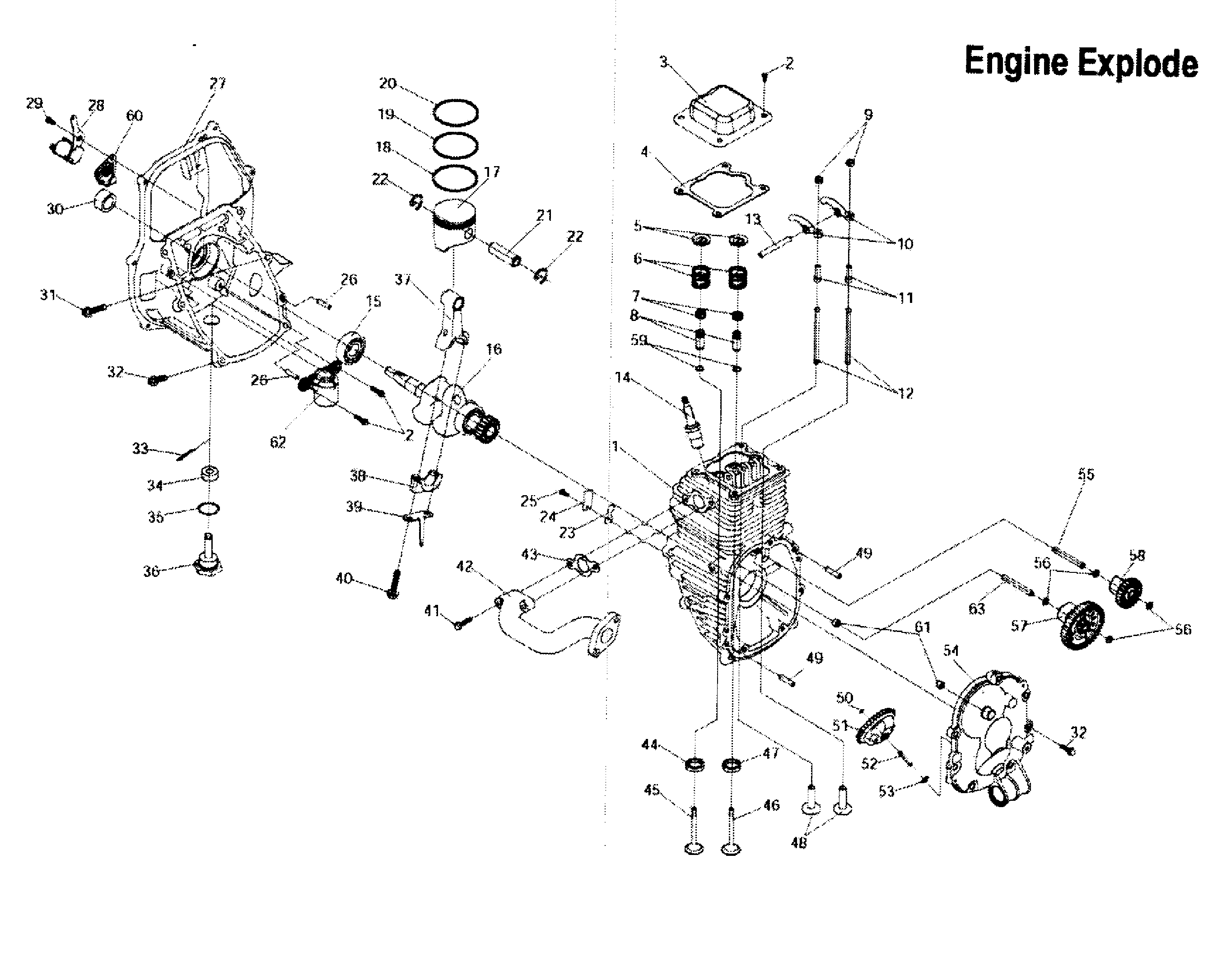 Gentron GG2000D cabinet parts diagram