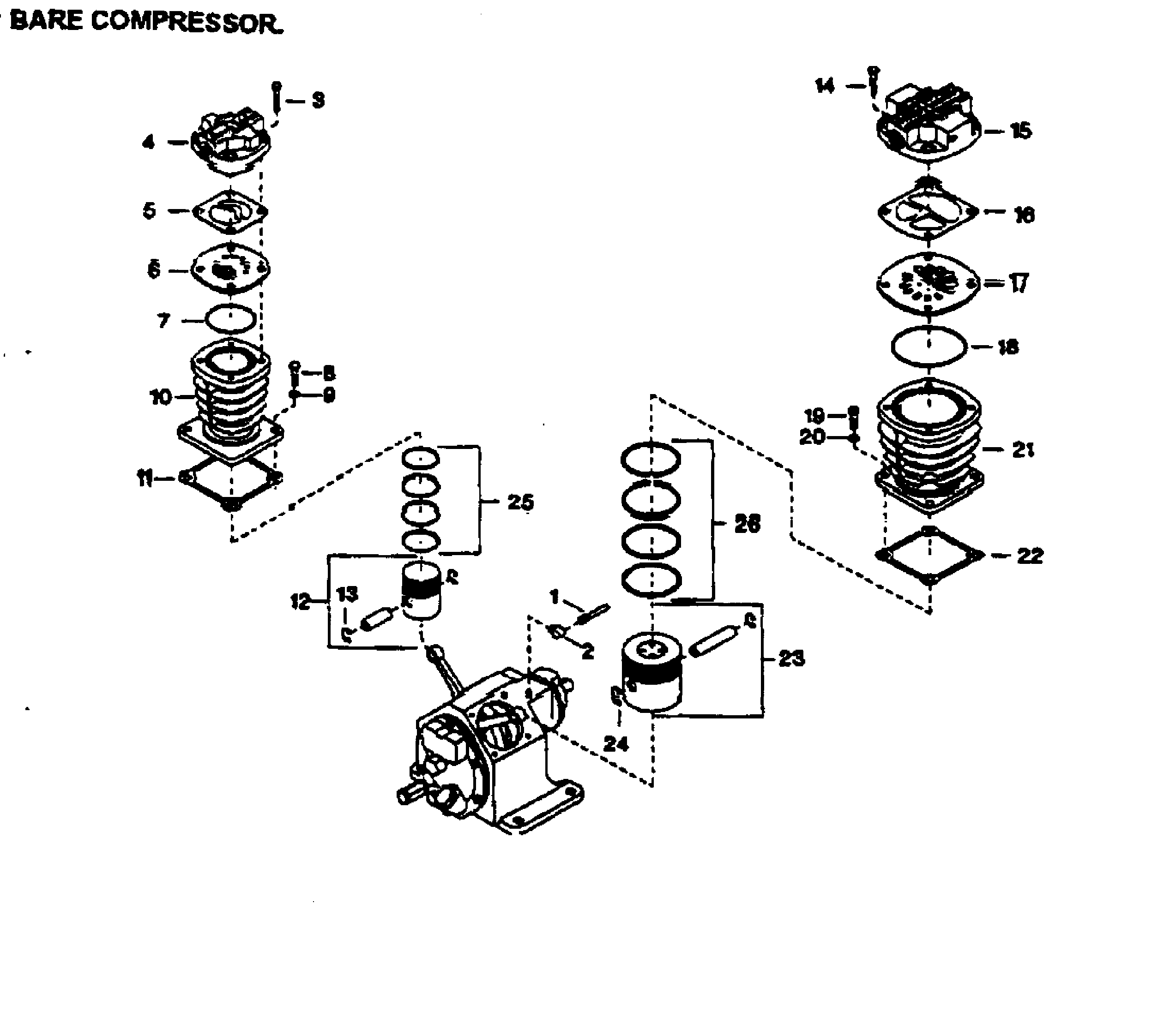 Ingersoll Rand 2340L5V compressor diagram