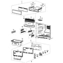 Samsung RF197ABRS/XAA-00 freezer diagram