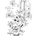 Hoover UH70600 vacuum diagram