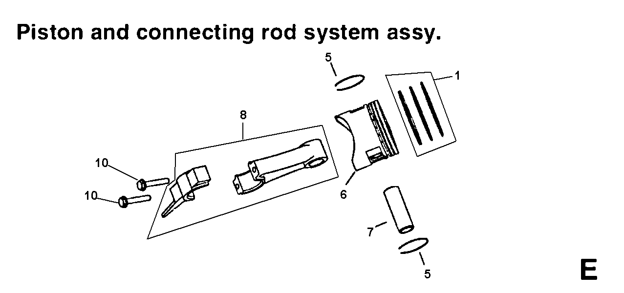 All Power APG3008 rod system diagram