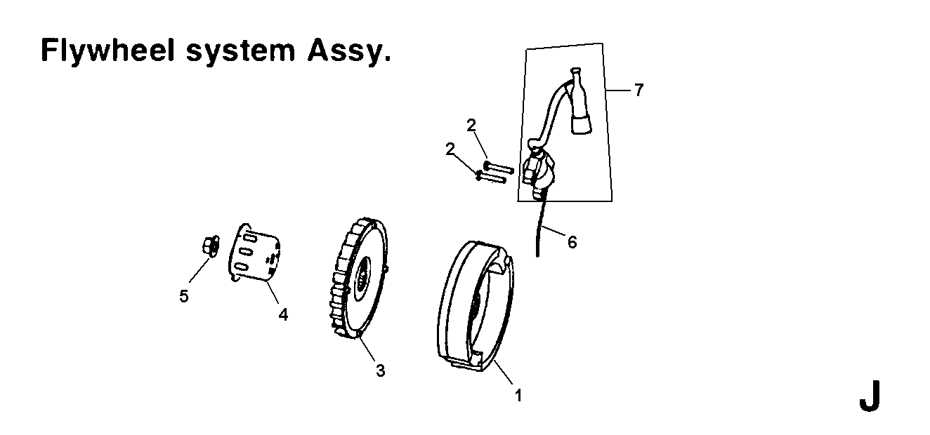 All Power APG3008 flywheel diagram