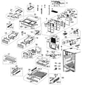 Samsung RFG297ABBP/XAA refrigerator diagram
