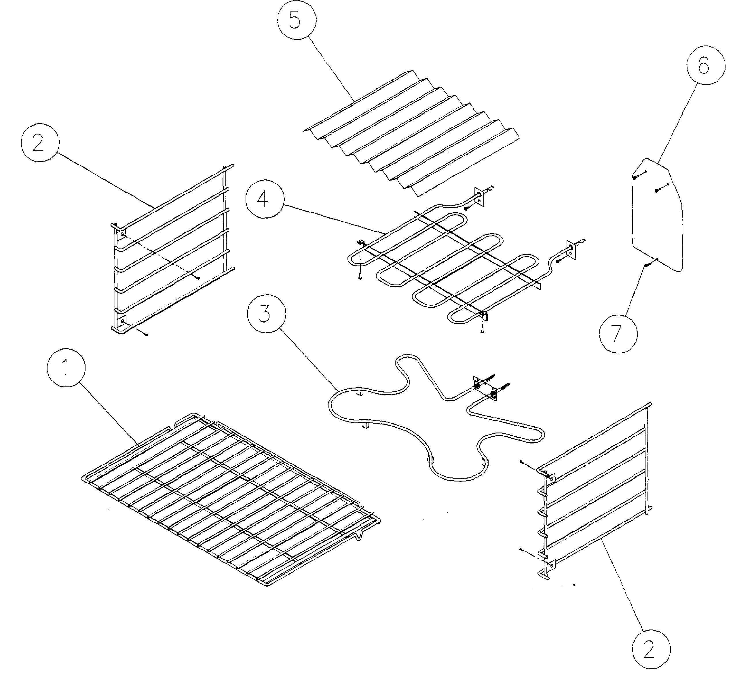 Dacor ECS230 inside cell 2 diagram