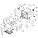 Dacor EORS127B oven parts diagram