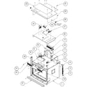 Dacor EORS130B oven assy diagram