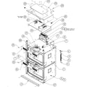 Dacor MORD227B oven assy diagram