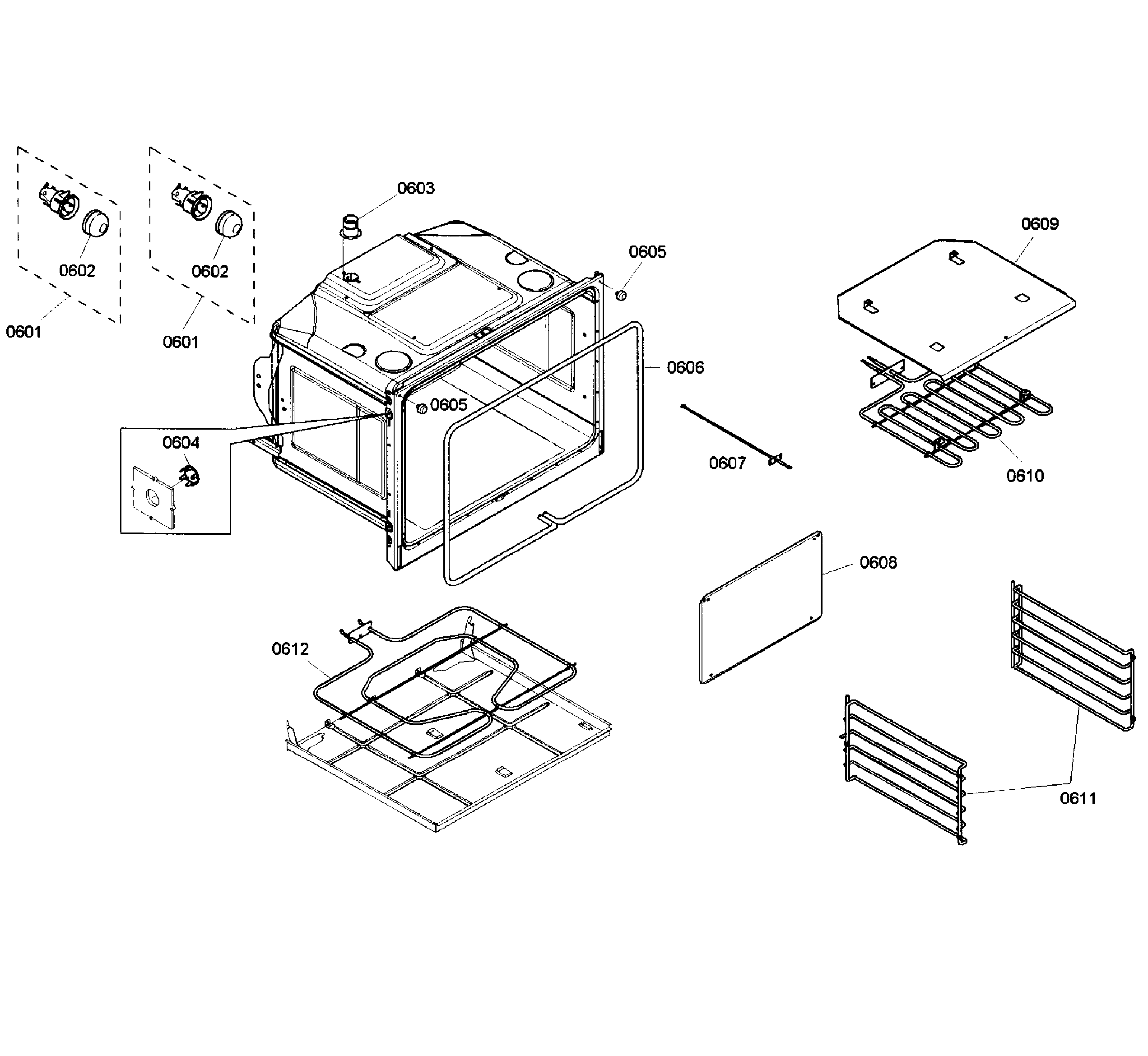Bosch HBL5650UC/04 non-conv-oven diagram