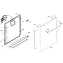 Bosch SHX3AR56UC/07 door assy diagram