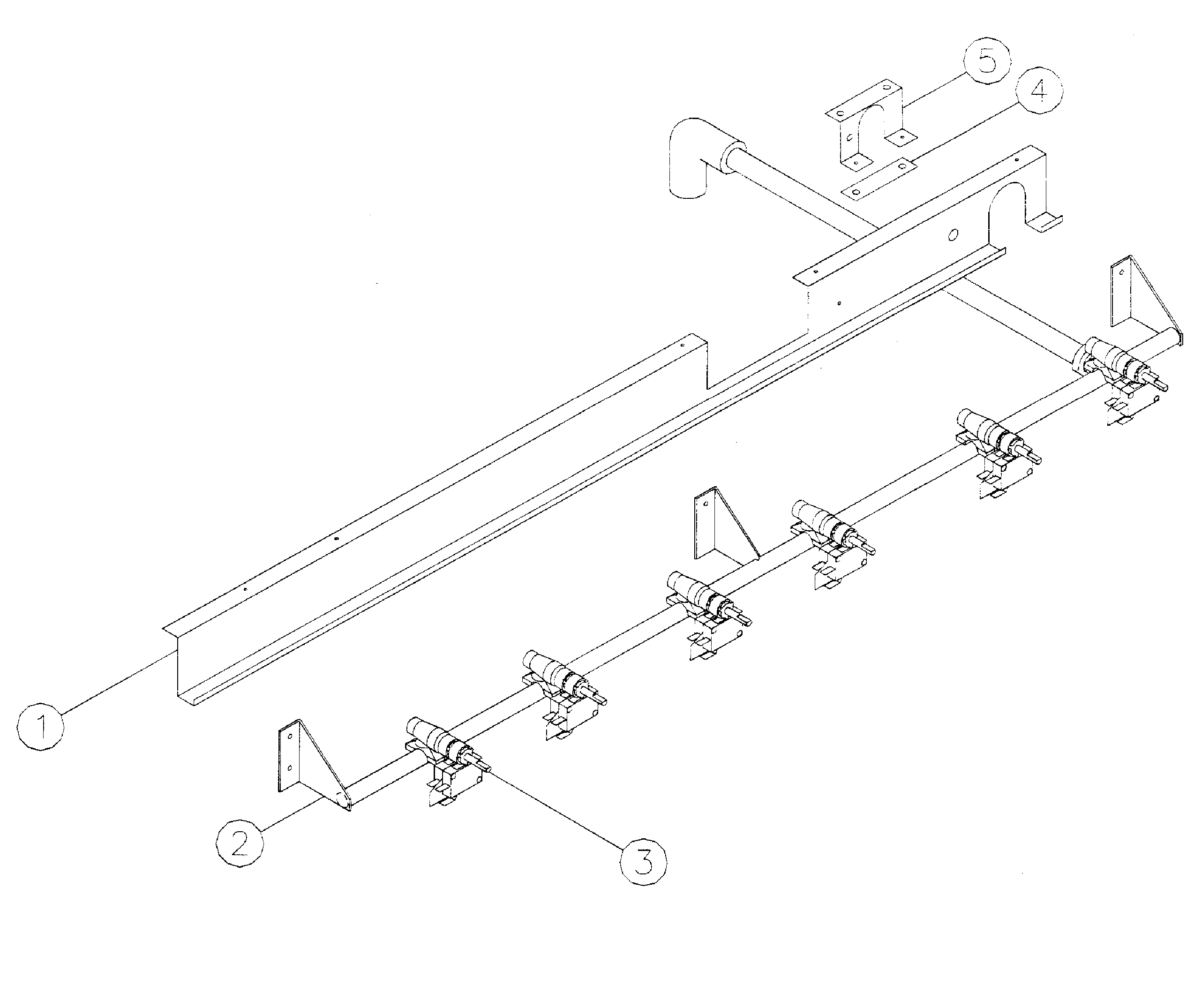 Dacor ESG486 manifold-b diagram