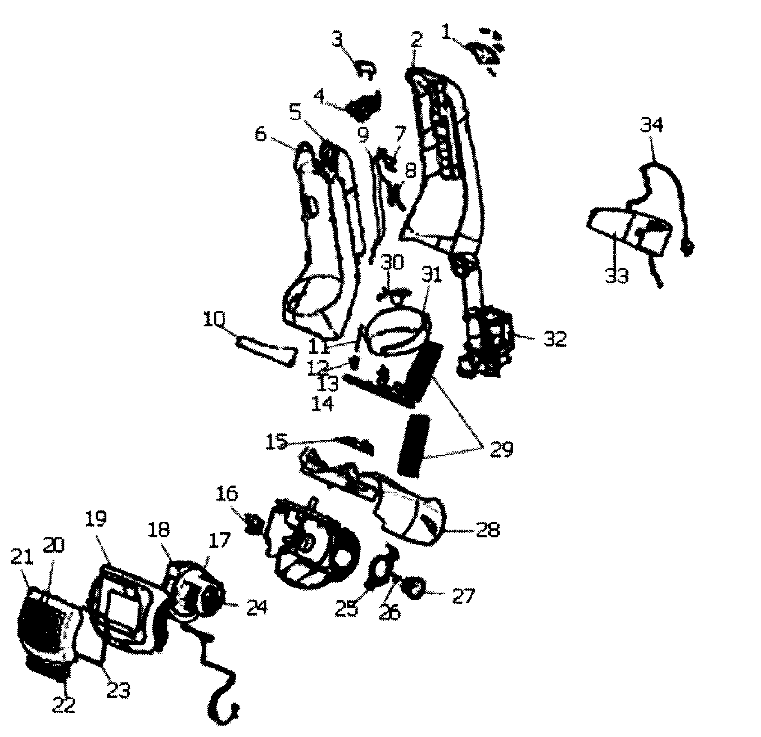 Electrolux EL8602A main body diagram