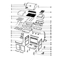 Weber E320LP-2011 grill diagram