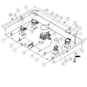 Dacor DCT365SNGH sub-cooktop diagram