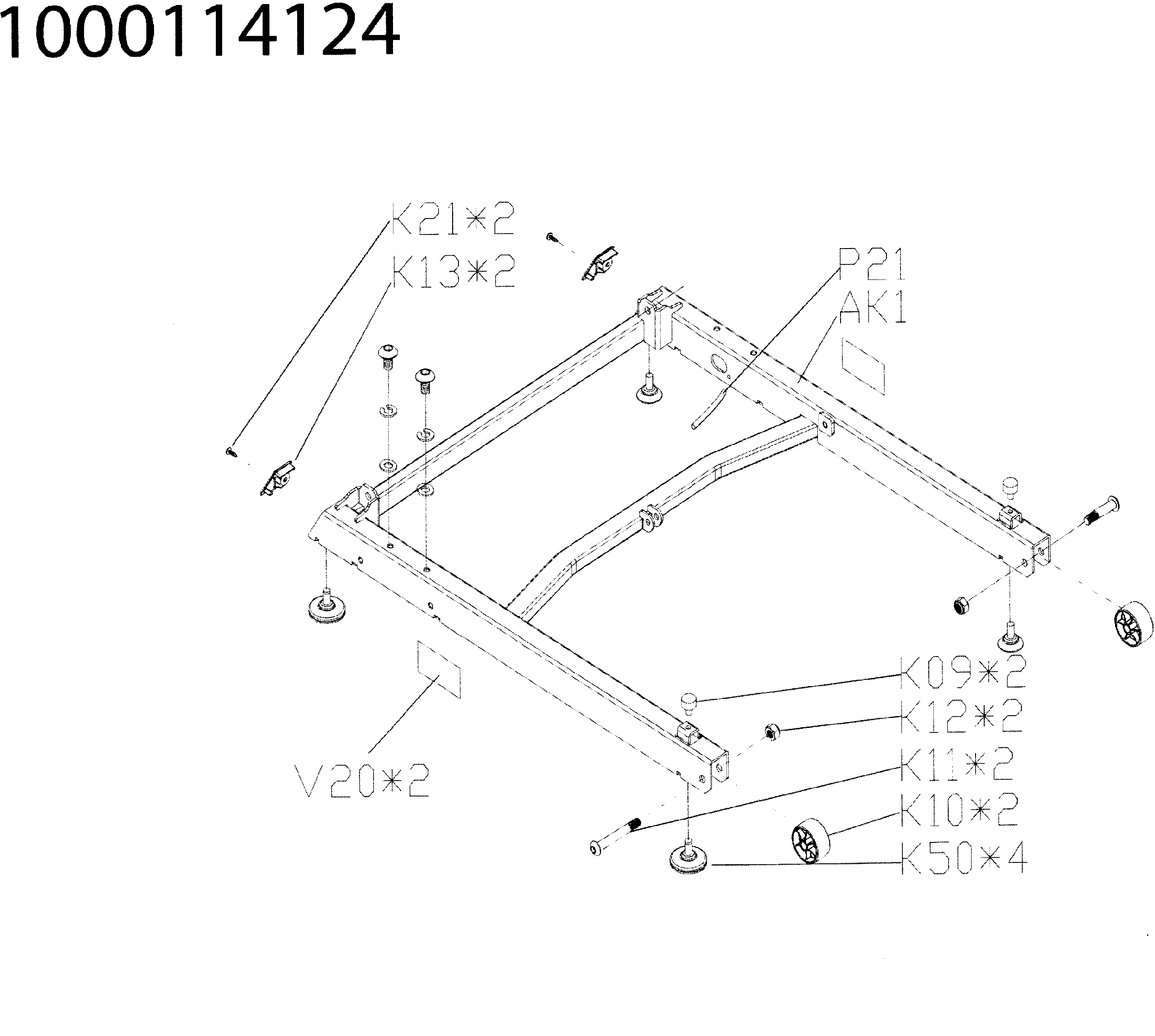 Horizon T101-2011 base set diagram