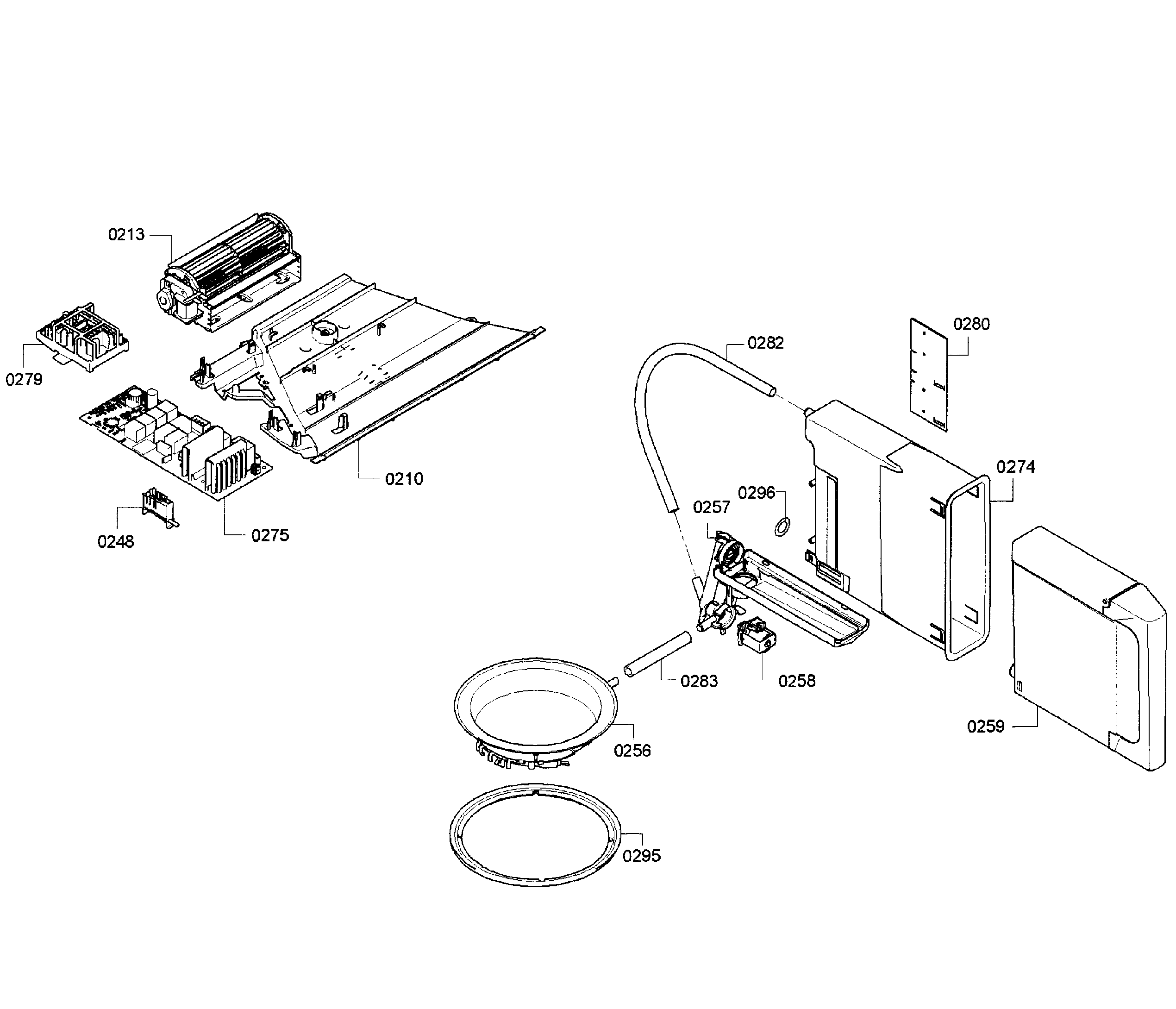 Thermador MES301HS/01 control assy diagram