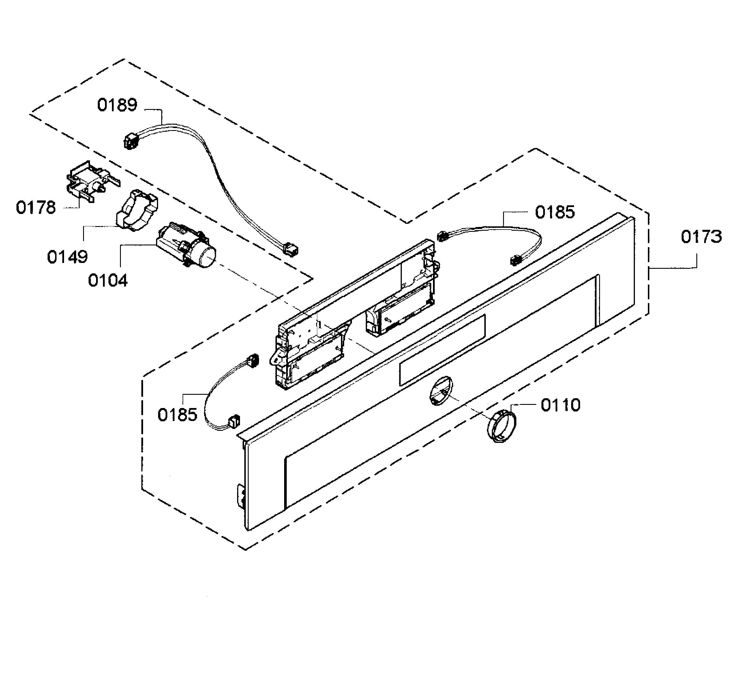 Thermador MES301HP/01 control panel diagram