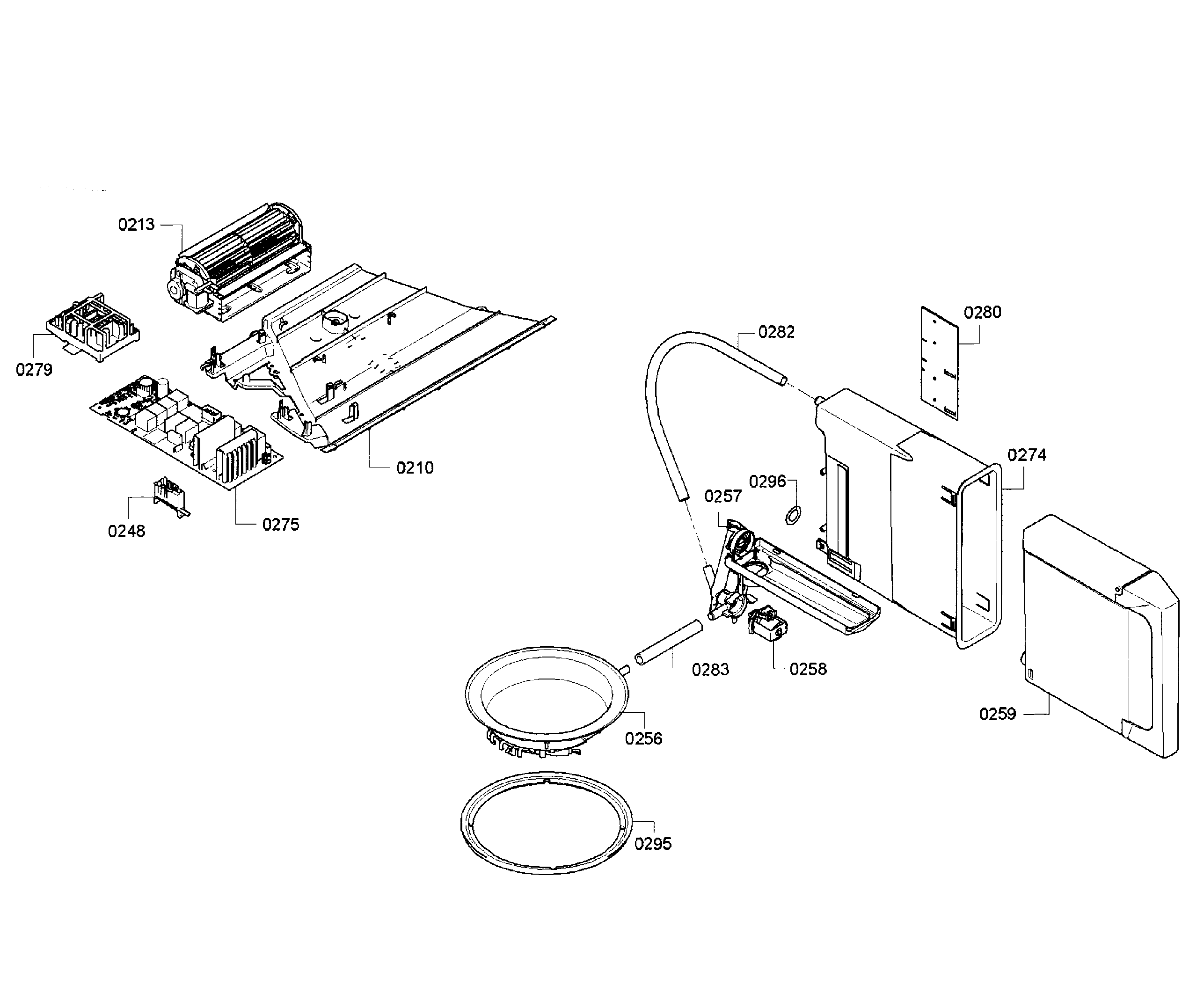 Thermador MES301HP/01 control assy diagram