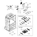 Samsung RF4267HARS/XAA-00 refrigerator diagram