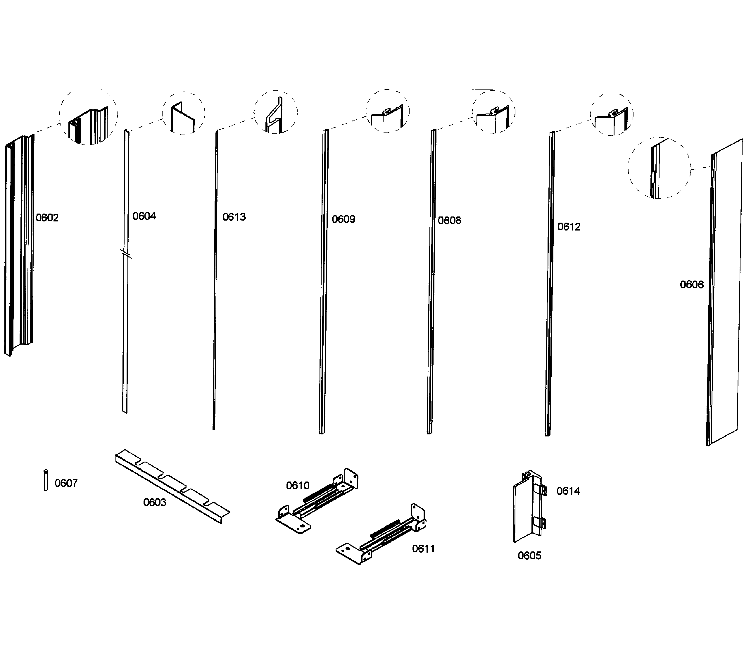 Thermador T24ID80NLP/07 framing diagram
