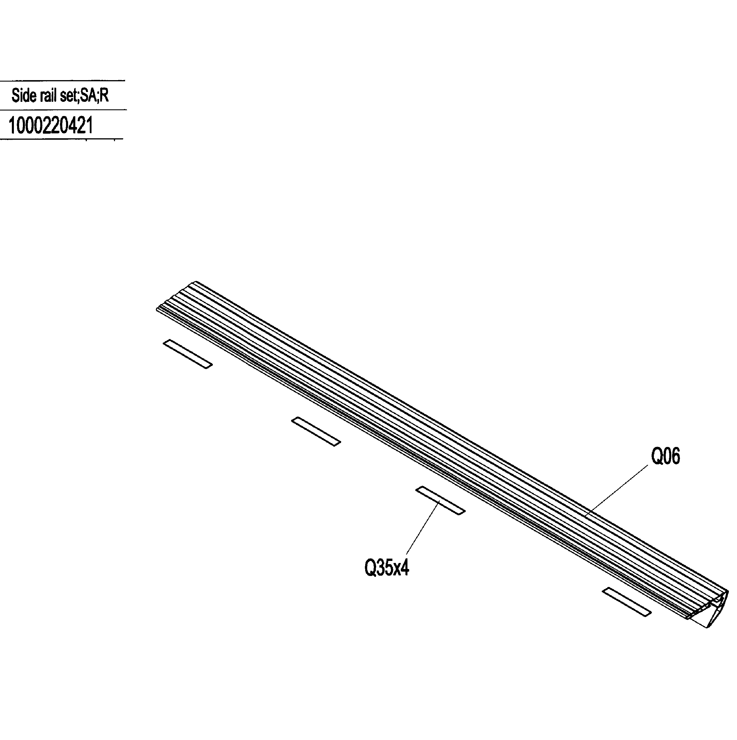 AFG 3.1AT side rail-r diagram