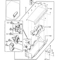 Samsung DV218AEW/XAA-00 heater diagram