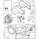 Samsung DV219AEB/XAA-00 motor assy diagram