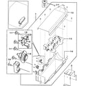 Samsung DV219AEB/XAA-00 heater diagram