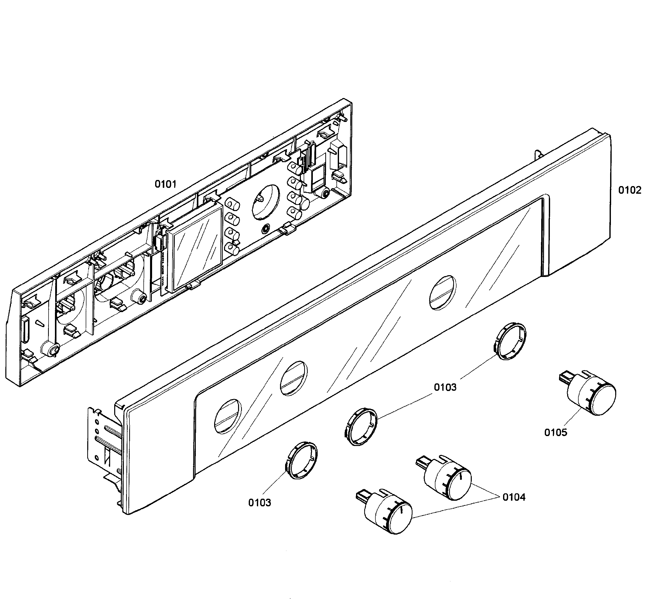 Bosch HBN3550UC/05 control panel diagram