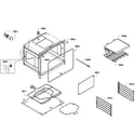 Bosch HBN3550UC/08 oven assy diagram