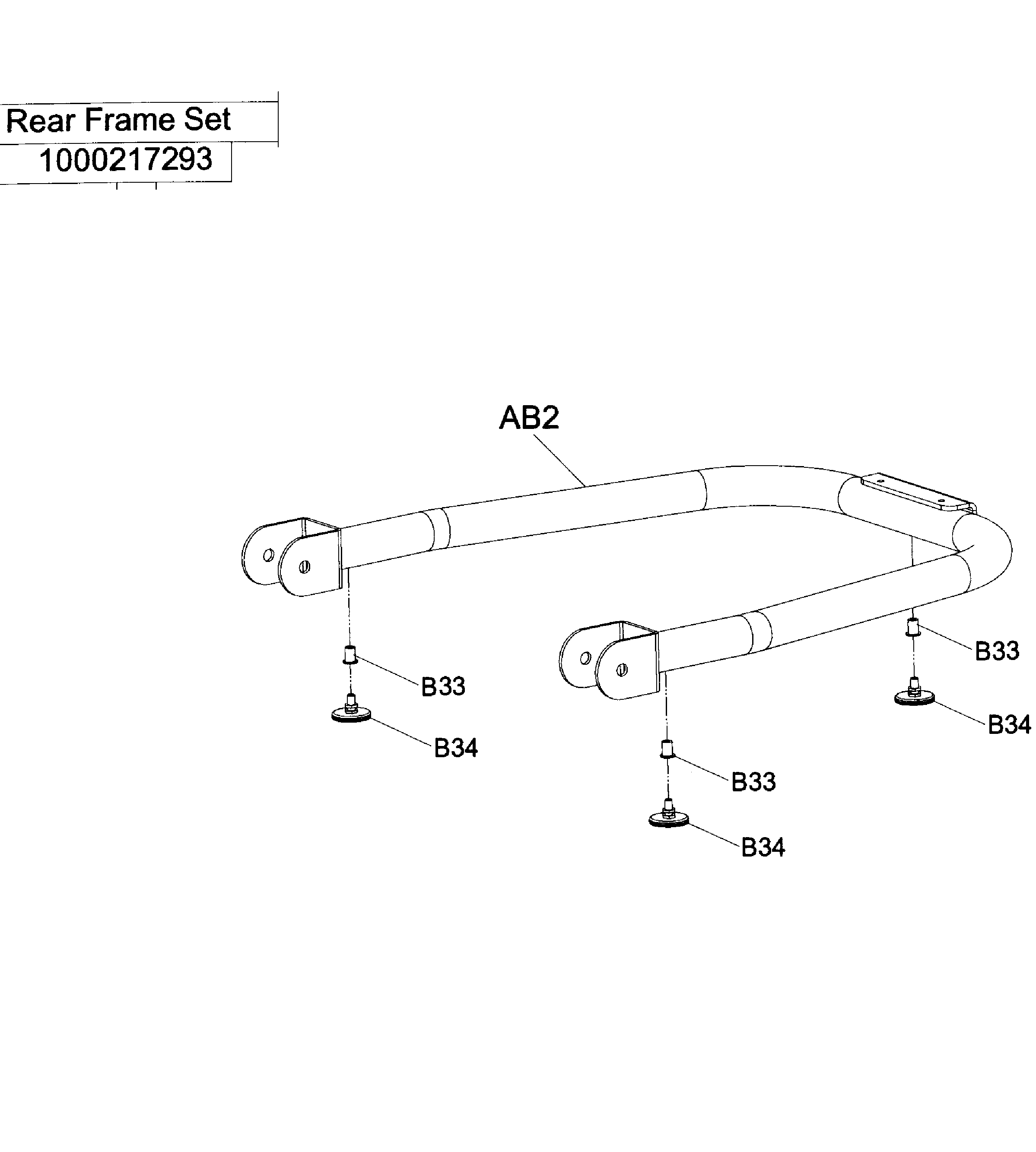 AFG 18.1AXT rear frame diagram