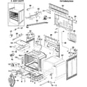 Samsung FX710BGS/XAA-00 cavity diagram
